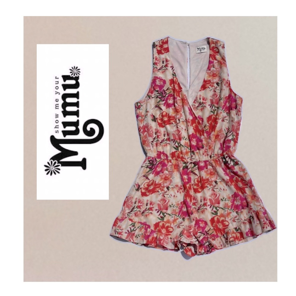 Show Me Your Mumu Floral Romper